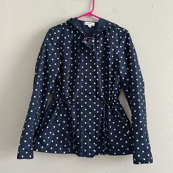 Kim Rogers Jackets & Blazers - Kim Roger’s Women's Long Sleeve Hooded Anorak jacket size petite medium